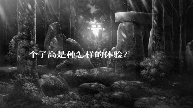 个子高是种怎样的体验？