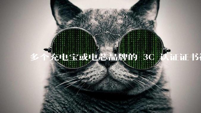 多个充电宝或电芯品牌的 3C 认证证书被暂停，涉及罗马仕、安克、绿联、倍思、安普瑞斯等，发生了什么？